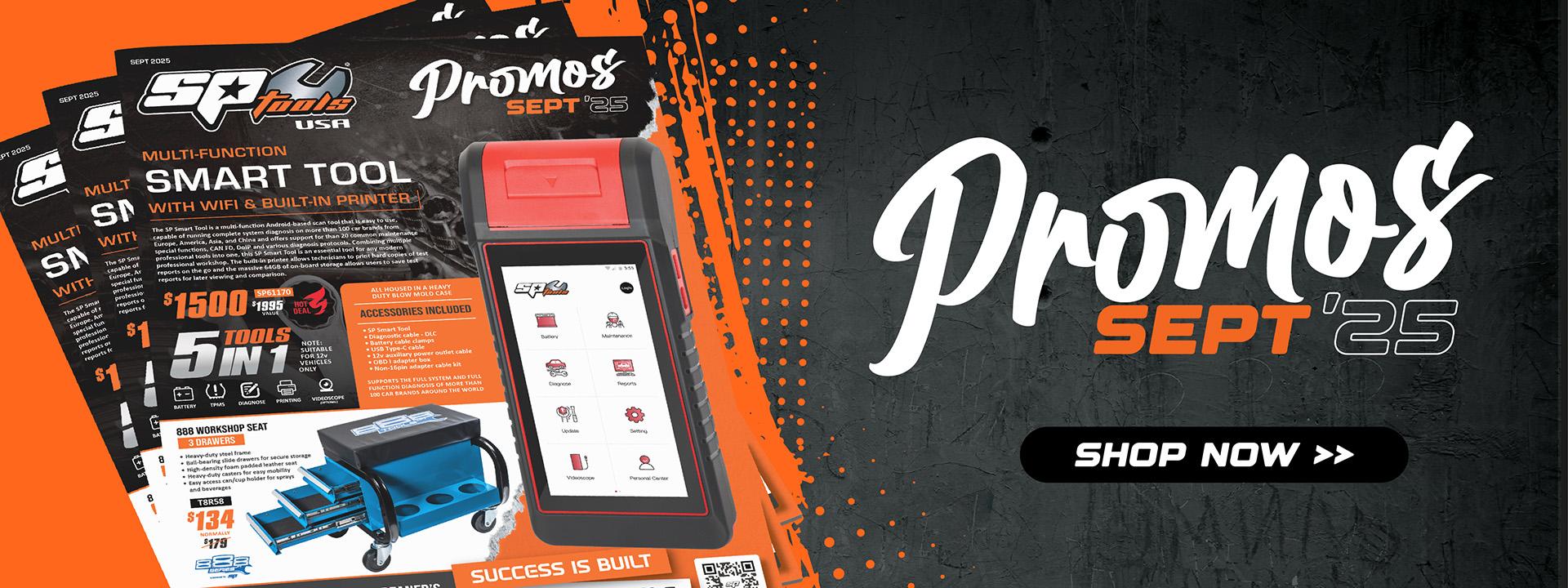 SP Tools USA August 2025 Promos